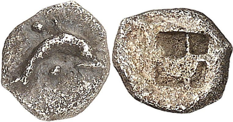 THRAKIEN. 
INSELN VOR THRAKIEN. 
THASOS. Hemimyshemihekton (1/48&nbsp;Stat.) (...