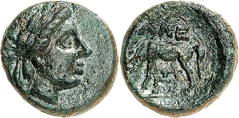 TROAS. 
STÄDTE. 
ALEXANDREIA (Eski Stambul). AE-Chalkus 10mm (281/261 v.Chr.) ...