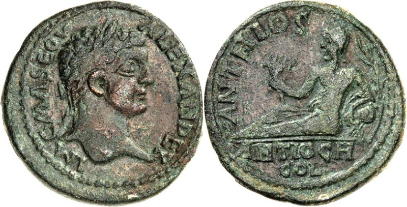 PISIDIEN. 
ANTIOCHIA (bei Yalvac). 
Severus Alexander 222-235. AE-27mm 10,90g....