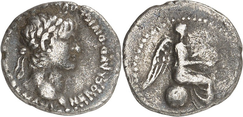 KAPPADOKIEN. 
KAISAREIA am Argaios (Kayseri). 
Nero 54-68. Quinar 1,81g. Kopf ...