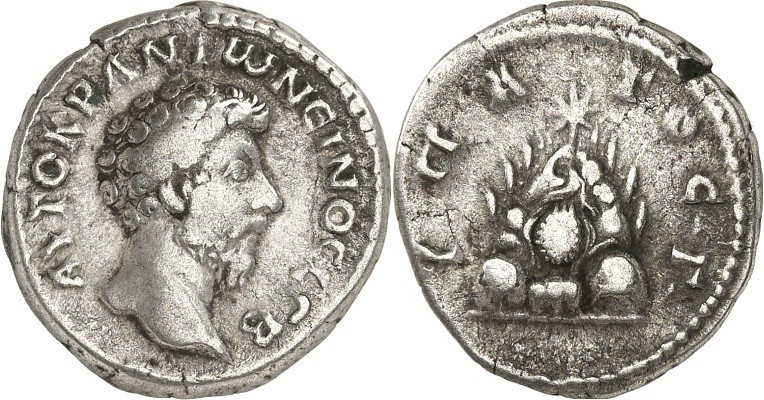 KAPPADOKIEN. 
KAISAREIA am Argaios (Kayseri). 
Marc Aurel 161-180. Didrachmon ...