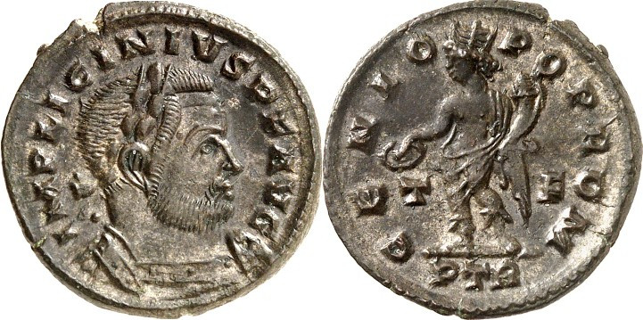 RÖMISCHES KAISERREICH. 
LICINIUS I. 308-324. AE-Follis 23mm (310/313) 4,87g, Tr...