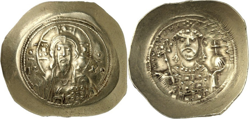 BYZANZ. 
MICHAEL VII. Dukas 1071-1078. Stamenon 4,36g, Konstantinopel. Christus...