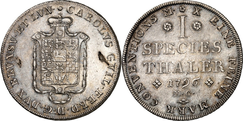 Braunschweig/-Wolfenbüttel. 
Karl Wilhelm Ferdinand 1780-1806. Speziestaler (Ko...