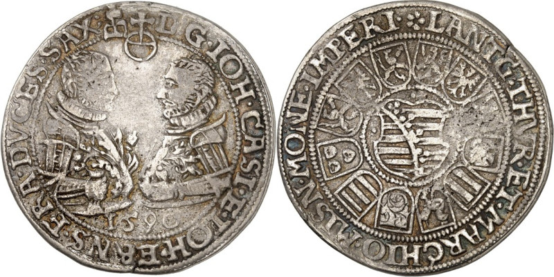 Sachsen/-Coburg und -Eisenach gemeinsam. 
Johann Casimir und Johann Ernst II. (...