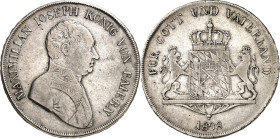 Bayern. 
Maximilian I. Joseph (1799-)1806-1825. Konv.-Taler 1808. AKS 48, J. 13, Th. 43. . 


ss
