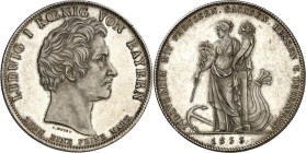 Bayern. 
Ludwig I. 1825-1848. Geschichtstaler 1833 Zollverein. AKS 128, J. 43. . 


vz-