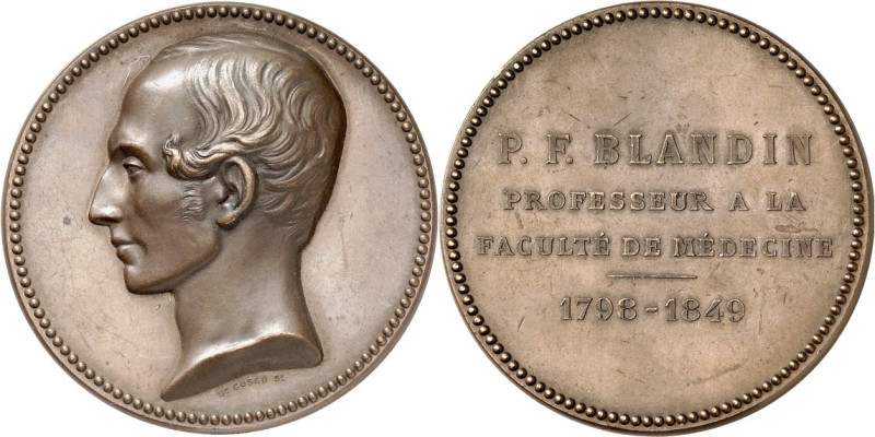 PERSONEN. 
MEDIZINER. 
BLANDIN, Philippe Frederic *1798 Aubigny +1849 Paris. M...