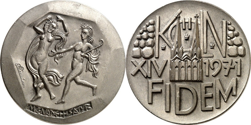 MÜNZ- u. GELDWESEN. 
WELTAUSSTELLUNGEN der KUNSTMEDAILLE. 
FIDEM-Kongresse. XI...