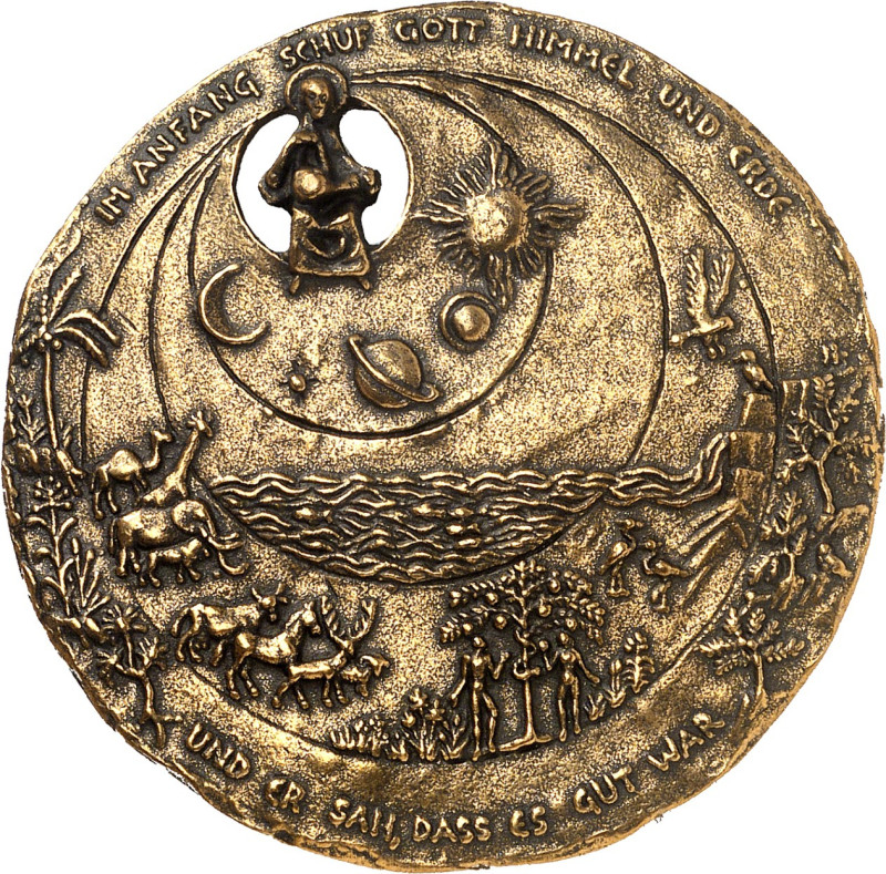 RELIGION UND ETHIK. 
ALTES TESTAMENT. 
Kleinrelief, Medaille o.J. (v.&nbsp;H.S...