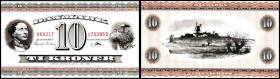 DÄNEMARK. 
10 Kroner 1957-1974. Pick&nbsp; 44d. . 


II