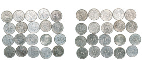 Japan State 20th Century 100 Yen Lots 20 - Shōwa Silver AU