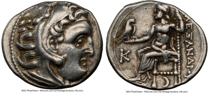 MACEDONIAN KINGDOM. Alexander III the Great (336-323 BC). AR drachm (18mm, 12h)....