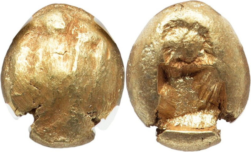 IONIA. Uncertain mint. Ca. 650-600 BC. EL sixth-stater or hecte (10mm, 2.37 gm)....