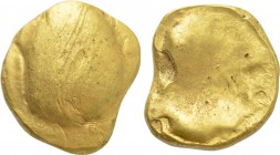 CENTRAL EUROPE. Boii. GOLD Stater (2nd-1st centuries BC). "Muschel" type.