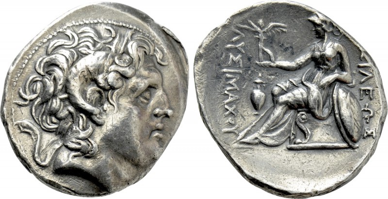 KINGS OF THRACE (Macedonian). Lysimachos (305-281 BC). Tetradrachm. Kyzikos. 
...