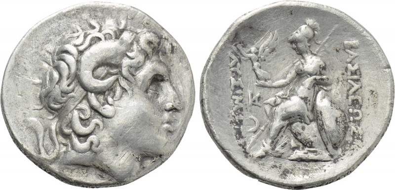 KINGS OF THRACE (Macedonian). Lysimachos (305-281 BC). Tetradrachm. Lampsakos. ...