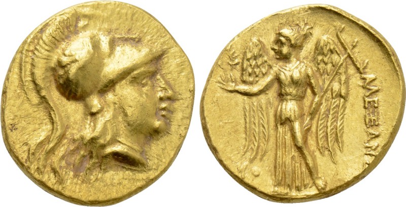 KINGS OF MACEDON. Alexander III 'the Great' (336-323 BC). GOLD Stater. Tyre. Unc...