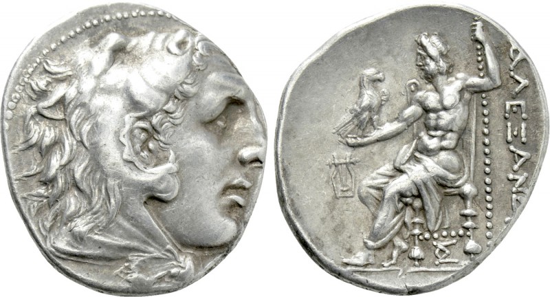 KINGS OF MACEDON. Alexander III 'the Great' (336-323 BC). Tetradrachm. Kolophon....