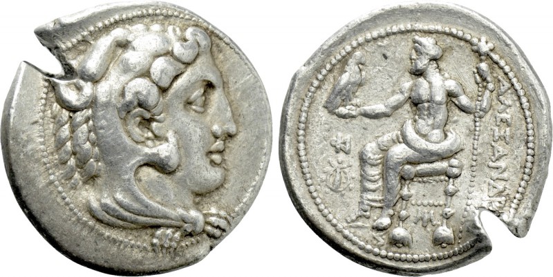 KINGS OF MACEDON. Alexander III 'the Great' (336-323 BC). Tetradrachm. Myriandro...