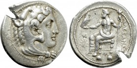 KINGS OF MACEDON. Alexander III 'the Great' (336-323 BC). Tetradrachm. Myriandros or Issos. Possible lifetime issue.