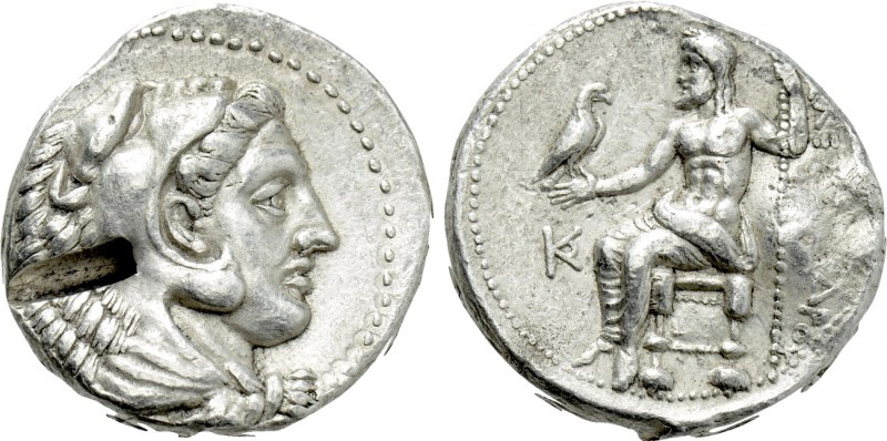KINGS OF MACEDON. Alexander III 'the Great' (336-323 BC). Tetradrachm. Karne. Po...