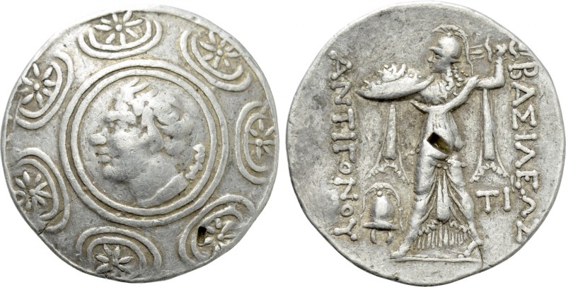 KINGS OF MACEDON. Antigonos II Gonatas. (277/6-239 BC). Tetradrachm. Amphipolis....