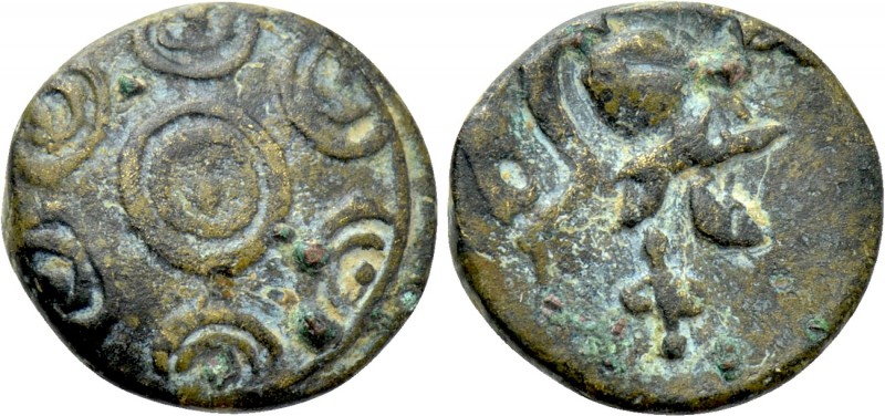 KINGS OF MACEDON. Philip V (221-179 BC). Ae. Pella or Amphipolis. 

Obv: Maced...