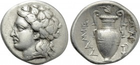 THESSALY. Lamia. Hemidrachm (Circa 350-300 BC).
