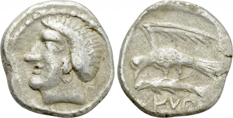 PAPHLAGONIA. Sinope. Drachm (Late 4th century BC). Contemporary imitation. 

O...