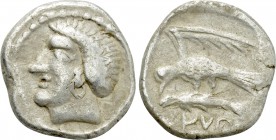 PAPHLAGONIA. Sinope. Drachm (Late 4th century BC). Contemporary imitation.