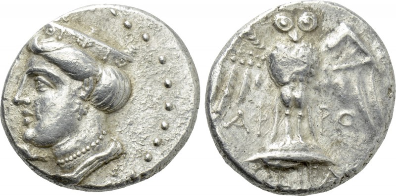 PONTOS. Amisos (as Peiraieos). Siglos (Circa 435-370 BC). Aphro-, magistrate. 
...