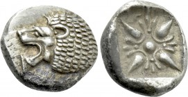 IONIA. Miletos. Obol or Hemihekte (Late 6th-early 5th centuries BC).