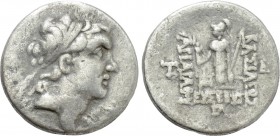 KINGS OF CAPPADOCIA. Ariarathes V Eusebes Philopator (Circa 163-130 BC). Drachm. Mint A (Eusebeia under Mt. Argaios). Dated RY 33 (130/29 BC).
