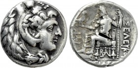 SELEUKID KINGDOM. Antiochos I Soter (281-261 BC). Tetradrachm. In the name of Seleukos I Nikator. Susa.
