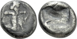 ACHAEMENID EMPIRE. Time of Darios I to Xerxes I (Circa 505-480 BC). 1/3 Siglos. Sardes.