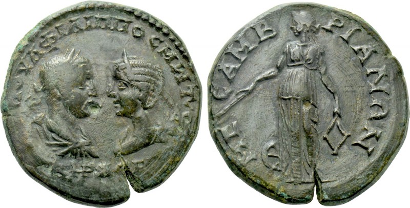 THRACE. Mesembria. Philip I the Arab with Otacilia Severa (244-249). Ae. 

Obv...