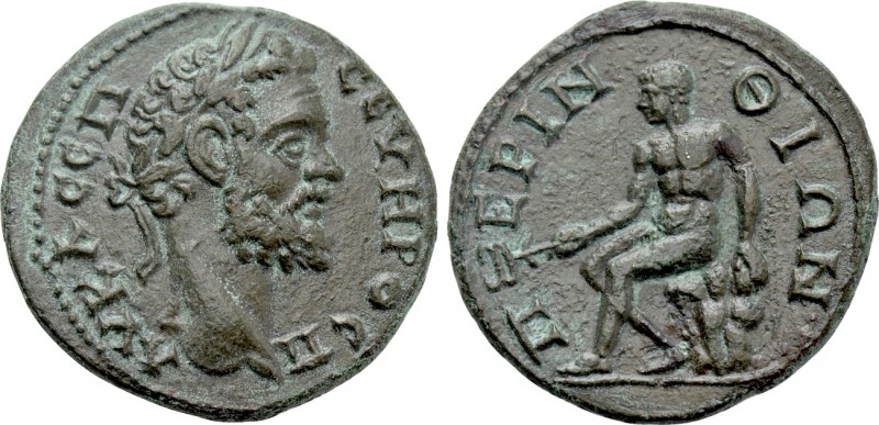 THRACE. Perinthus. Septimius Severus (193-211). Ae.

Obv: AV K Λ CЄΠ CЄVHPOC Π...