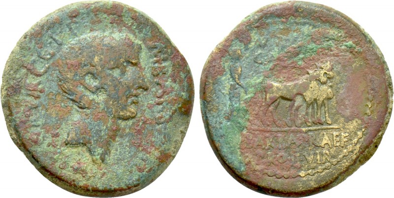 MYSIA. Parium. Augustus (27 BC-14 AD). Ae. M. Barbatius and M' Acilius, duoviri,...