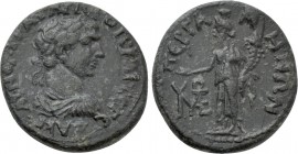 MYSIA. Pergamum. Trajan (98-117). Ae. Ti. Cl. Meilatos, strategos for the second time.