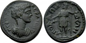 LYDIA. Apollonis. Geta (Caesar, 198-209). Ae.