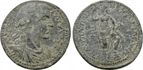 LYDIA. Blaundus. Trebonianus Gallus (251-253). Ae. Aur. Papias Ermo-, strategos.