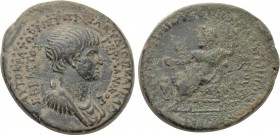 PHRYGIA. Acmonea. Nero (54-68). L. Servenius Capito & Julia Severa, magistrates.
