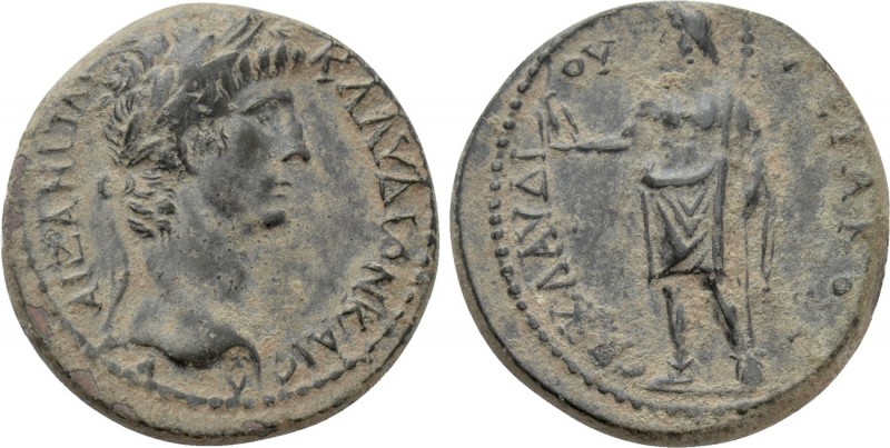 PHRYGIA. Aezanis. Claudius (41-54). Ae. Klaudios Hierax, magistrate. 

Obv: KΛ...