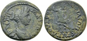 PHRYGIA. Cotiaeum. Matidia (Augusta, 112-119). Ae. Kl. Varos, archon.
