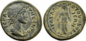 PHRYGIA. Ococlea. Pseudo-autonomous. Time of Marcus Aurelius to Commodus (161-192). Ae. Kl. Kalobrotos, asiarch.