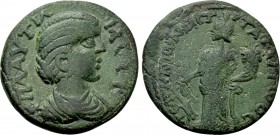 PHRYGIA. Peltae. Plautilla (Augusta, 202-205). Ae. Tat. Arionos, strategos.