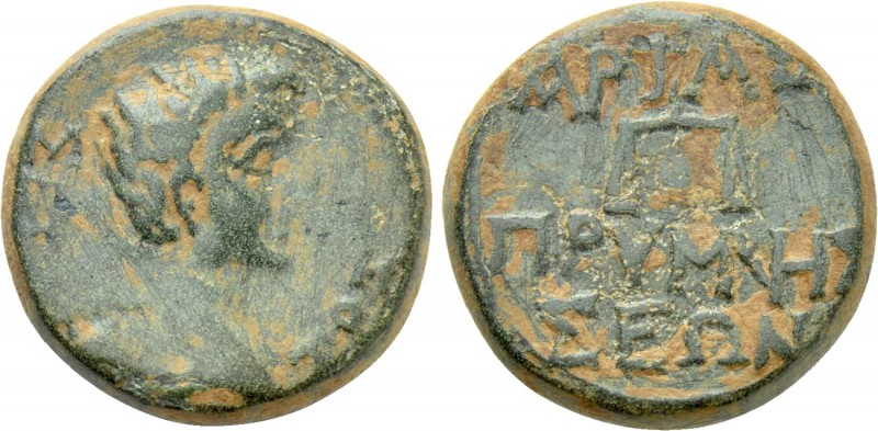 PHRYGIA. Prymnessus. Augustus (27 BC-14 AD). Ae. Artas, philopatris/ktistes. 
...