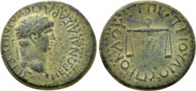 PHRYGIA. Prymnessus. Nero (54-68). Ae. Ti. Ioulios Proklos, magistrate.