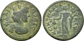 PHRYGIA. Temenothyrae. Pseudo-autonomous. Time of Philip I the Arab (244-249). Ae. Neikomachos, archon.